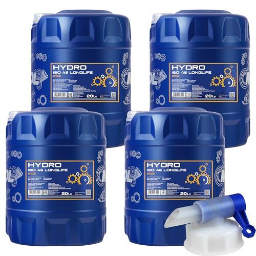 Maximiza la eficiencia de tu maquinaria con el pack de aceite hidráulico EISENFELS ISO 46