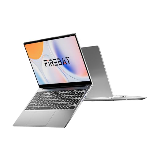 Portátil para Estudiantes/Universidad/Negocios, 15,6 Pulgadas, Ryzen 7430U, Gráficos Radeon, Cámara Frontal 2MP, 16GB RAM 512GB SSD,Teclado Iluminado, Notebook Portátil para Juegos【AS1】