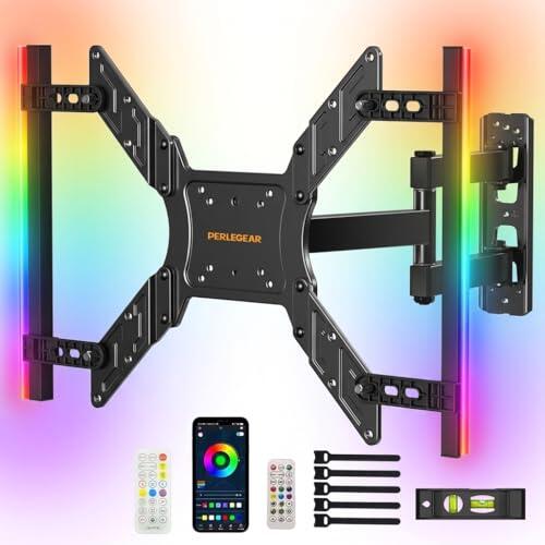 Transforma tu salón: Análisis del soporte de pared Perlegear con luces LED