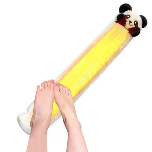 HonJiekomy Térmica, Animal de Peluche Alargado para Calor, Térmica de 2.4L para Calambres, para Cintura Espalda Pies Cuello y Abdomen en Casa y Viaje para Mujeres y Personas