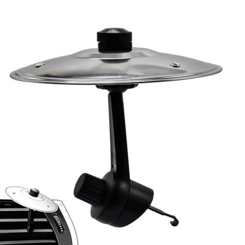 Dale un toque musical a tu coche con el mini platillo de ventilación WUYJI