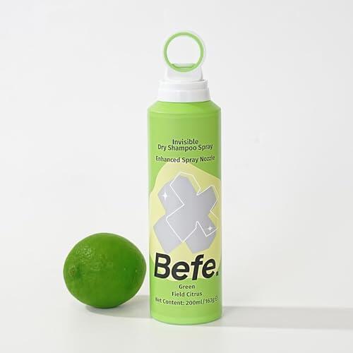 Befe Champú Seco para Cabello/Pelo Graso – Sin Residuos Blancos, Volumen Instantáneo, Spray Fino y Ligero, Cabello Limpio sin Lavar el Pelo, Refresca al Instante (1 PCS)