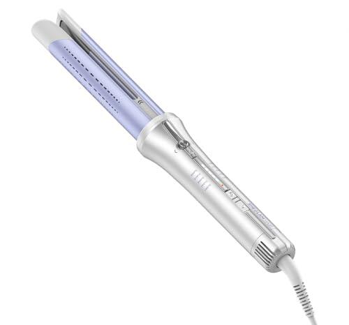 SHEGLAM 25mm Rizador Automático One Touch con Aire Frío – Rizos de Larga Duración para Estilos Bounce u Ondulados, Bajo Riesgo de Quemaduras, Calentamiento Rápido para Cabello de Medio a Largo (25mm)