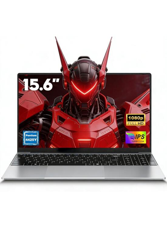2026 Ordenador Portátil 15.6” RAM 8GB SSD 256GB Soporta TF 1TB Win11 Pro 1920x1080 FHD (Procesador 2 Cores 4425Y), Portatil con WIFI5, BT4.2, USB3.0x2, HDMI para Estudiantes y Oficina