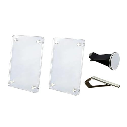 Personaliza tu vehículo con estilo: Set de marcos para fotos RhiVrillion