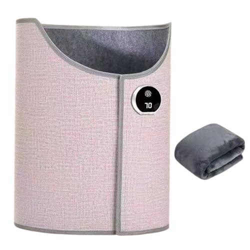 Calentador De Piernas Debajo, Calentador Eléctrico De Pies Con Apagado Automático Calefactor Cilíndrico Bajo Escritorio Para Hogar Dormitorio Sala Garaje