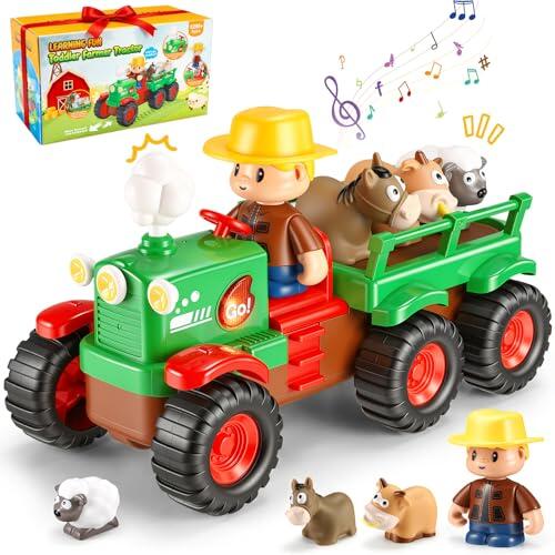 Guía definitiva para elegir juguetes educativos: Tractor de granja Montessori para niños