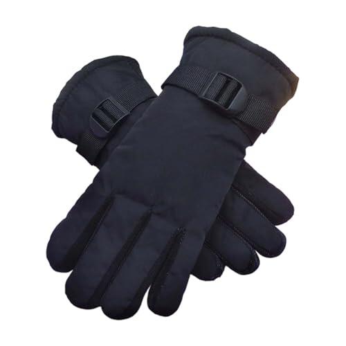 Guantes de esquí Guantes de esquí Guantes de invierno para niños con aislamiento térmico para niños en climas fríos, ideales para actividades al aire libre como esquí, ciclismo y juegos. Suaves