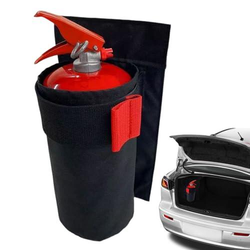 Soporte para de incendios para coche y vehículo | de almacenamiento Oxford, fijación para de incendios para camión zona de carga y recogida – para interior de SUV, maletero