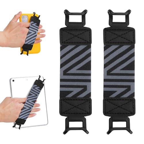 2PCS Correas Elásticas para Kindle eReaders Fire Tablet de 6–8 Pulgadas Banda de Sujeción Ergonómica, Correa de Mano Suave para Kindle/Kobo Otros Lectura con Una Mano Accesorio para Lector Electrónico