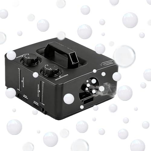 Guía completa sobre la máquina de niebla y burbujas BONJUME de 400W para eventos