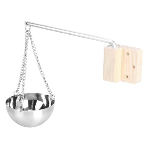Ubric Vaporizador para Sauna Colgante, Acero Inoxidable, para Sauna, con Accesorios de Montaje, para infusión de SPA