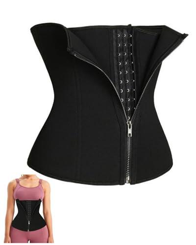 ZKUNL Fajas Reductoras Mujer, Waist Trainer, Fitness Fajas Cintura Entrenador, Mujer Fajas Moldeadora, Waist Trainer Abdomen Fajas Lumbar Moldeadora Bustier, M