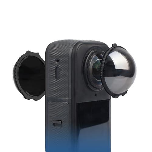 SZZCNOX Filtros ND X5 para cámara de acción Insta360 X5, filtro de lente ND16/ND32/ND64 con vidrio óptico y nanorrevestimiento multicapa (ND32)
