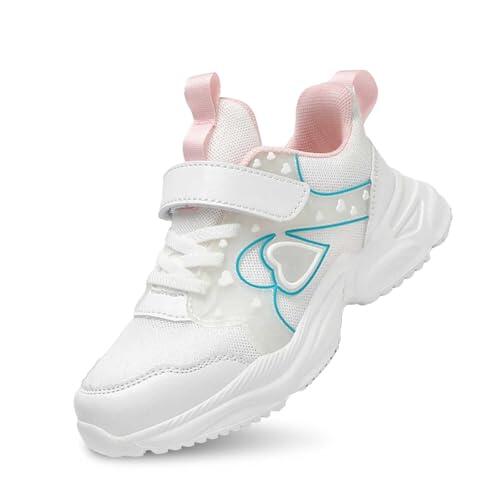 Zapatillas Barefoot Niña - Zapatos Barefoot Niña - Zapatillas De Running para Niñas Zapatillas Luminosas Zapatillas Deportivas De Malla Transpirable Zapatillas Deportivas De Moda