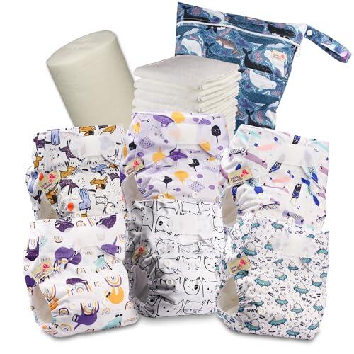 Guía Completa sobre Pañales Reutilizables Littles & Bloomz: Características y Rendimiento