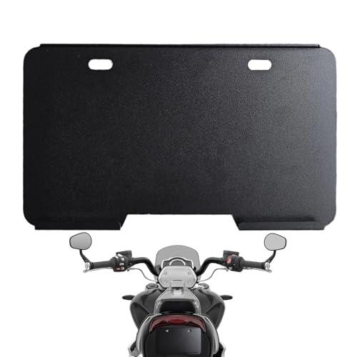 Porta Matrícula para Motocicleta Acrílico Impermeable de Alta Resistencia