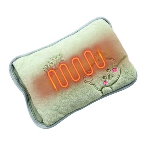 Recargable Portátil Bolsas De Agua Caliente, Bolsas De Agua Caliente Eléctrica, Fundas Suavess Para Boslsa Térmica, Alivios Para Dolores Menstruales Cuello Hombros Piernas Cintura Abdomen Cuerpo