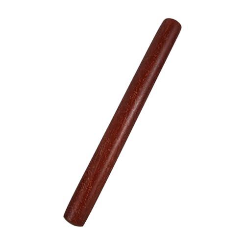 Veemoon Bastón de Tai Chi de Madera Roja 33 Cm para Ejercicios Diarios, Palo de Kungfu Resistente al Desgaste para Entrenamiento al Aire Libre y Artes Marciales