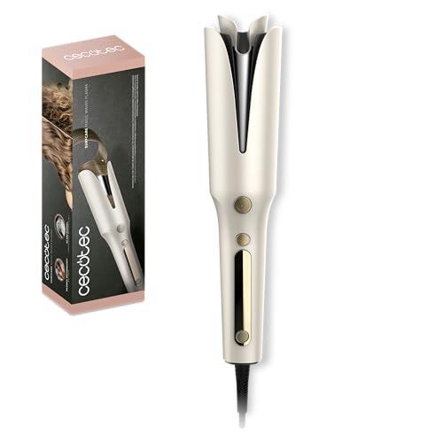 Cecotec Rizador de Pelo Automático con Tecnología Plasma SurfCare Magic Waves Plasma. Barril de 32mm, Revestimiento de Cerámica, 160º-210ºC, Botón de Rotación, Función Memoria, Rápido Calentamiento