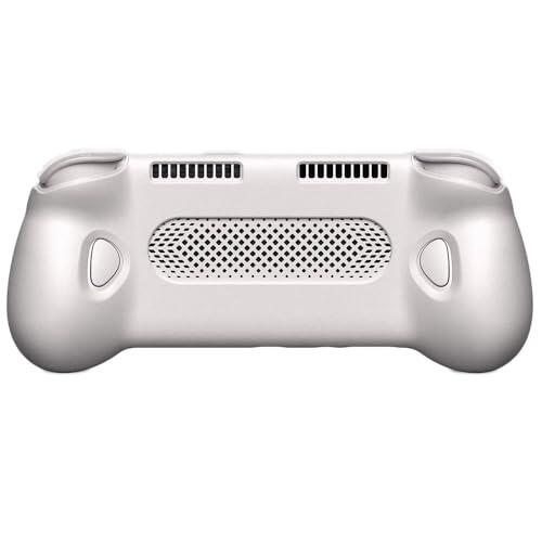 Genérico Para AYN Odin 3, agarre ergonómico portátil para consola de videojuegos, soporte para mando portátil con diseño antideslizante (blanco)