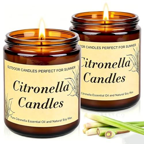 Disfruta del aire libre sin molestias: Análisis completo de las velas de citronela KIYTARBOO