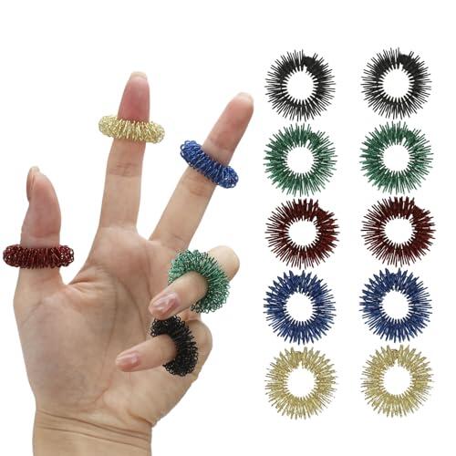 Anillos Fidget con Púas ZENO: Solución Discreta para la Ansiedad y la Concentración