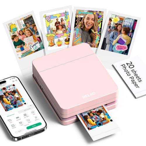 Impresión fotográfica instantánea: análisis completo de la Nelko PP01 Rosa