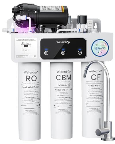 Waterdrop T3-M Sistema de Ósmosis Inversa Remineralizante, 450 GPD