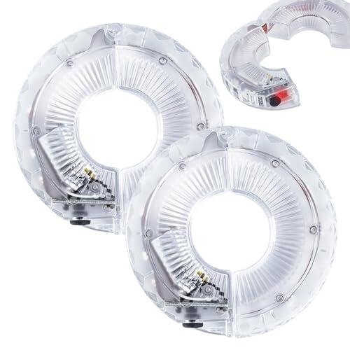 Luces De Rueda Para Bicicleta,2 Unidades De Iluminación LED Recargable,Luces LED Impermeables Para Ruedas Con Cambio De 7 Colores Y 18 Patrones - Para Niños, Jóvenes Y Adultos En Rutas Nocturnas Y Cal