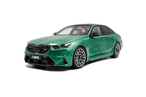 Solido BMW M5 (G90) 2025 – Sedán Deportivo con diseño dinámico con Techo de Contraste, Pintura metálica, Modelo Diecast, M Verde, 1:18