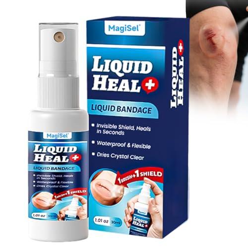 Tirita Líquida, Transpirable Vendaje Cuidado De La Piel, Apósitos De Gel Hidrocoloide,vendaje Yeso Cuidado Heridas Para Cortes Menores,rápida Película Transpirable, Protege La Barrera Cutánea 30 ML
