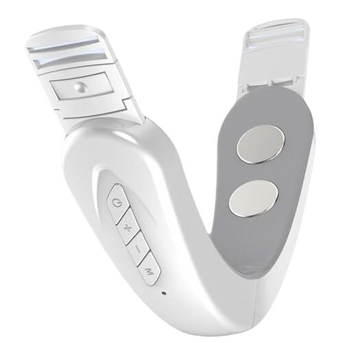 Máquina de levantamiento facial en V: cinturón de tóner facial eléctrico, reductor de papada de alta eficiencia, masajeador reafirmante de la piel, dispositivo moldeador de dispositivo de belleza de