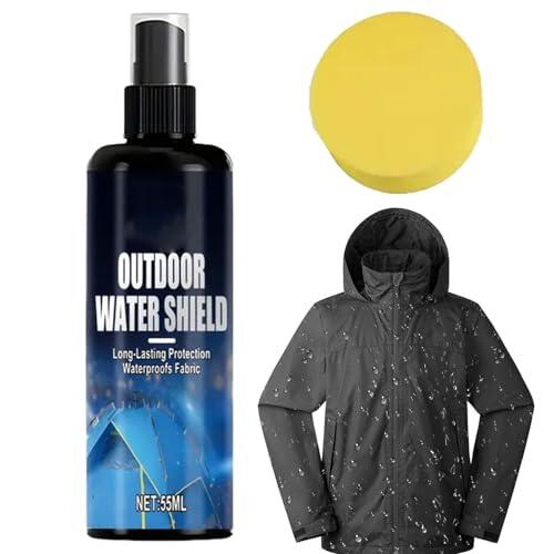 Spray impermeable – Protección al agua para mochilas al aire libre, revestimiento impermeable portátil para una aplicación uniforme de pulverización para una resistencia uniforme, botas, cuero