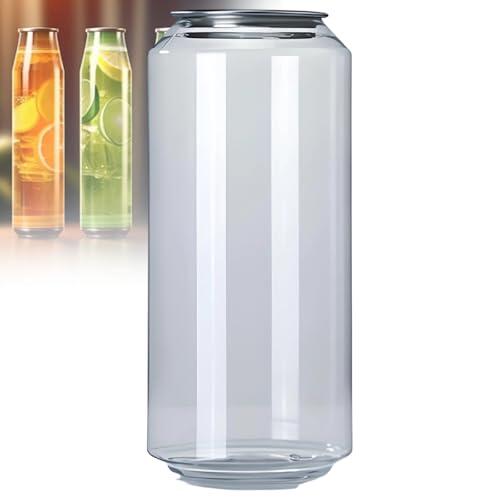 Vasos selladores de latas de plástico desechables con tapas de aluminio para botellas de bebidas, compatibles con máquina de sellado de latas