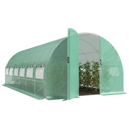 Cultivo Protegido a Gran Escala: Análisis del Invernadero Exterior Outsunny 6x3x2 m