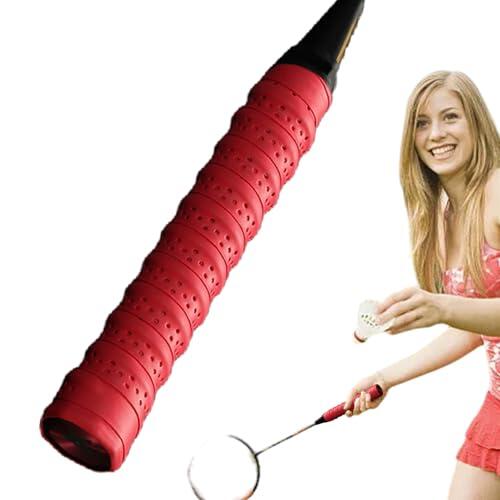 Generisch Cinta antideslizante para raqueta de tenis de mesa – Tejido adhesivo superagarre que absorbe el sudor + EVA – Cinta de agarre duradera para bádminton, tenis y deportes de raqueta