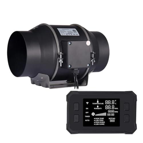 Dominando el Flujo de Aire: Análisis del Ventilador en Línea POOIQX de 4 Pulgadas