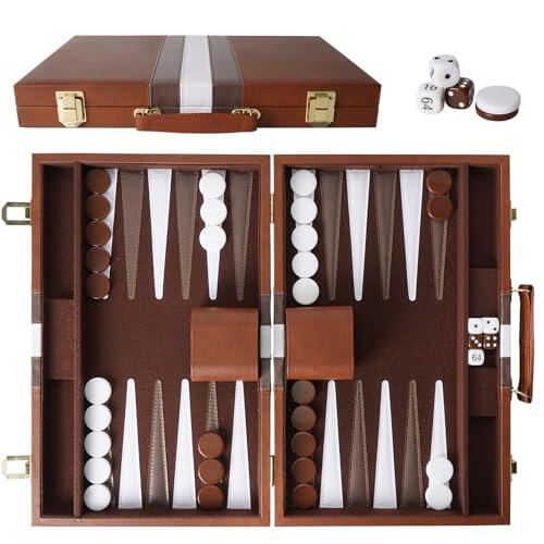 Dominio y Elegancia en Movimiento: Análisis del Maletín de Backgammon Libershine de 15 Pulgadas