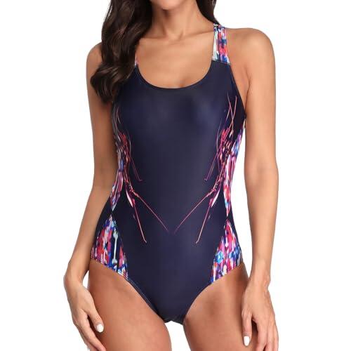 Trajes De Baño Mujer Reductores Natación Bañador Piscina Talla Grande Una Pieza Cintura Alta Trajes De Baño Reductor Barriga Vientre Plano Deportivo Bañadores Espalda Abierta Sexy Swimwear Vacaciones