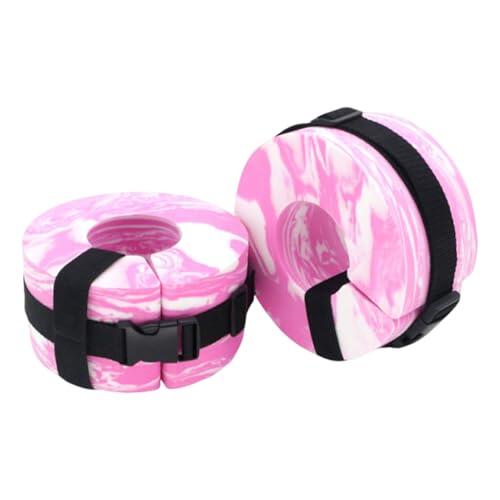 Pesas de tobillo de agua - Puños de agua de natación para gimnasio, aeróbicos acuáticos Fitness Natación Anillo flotador de natación, Pulseras de tobillos portátiles ajustables, Equipo de piscina |