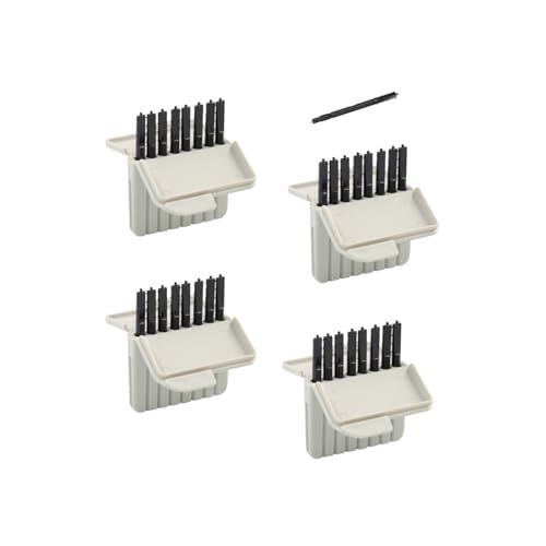 Unitron - Filtro de cerumen para audífonos, 4 paquetes/32 unidades CeruSafe CeruSafe Filtro de cerumen compatible con Phonak | Widex | Filtro de repuesto
