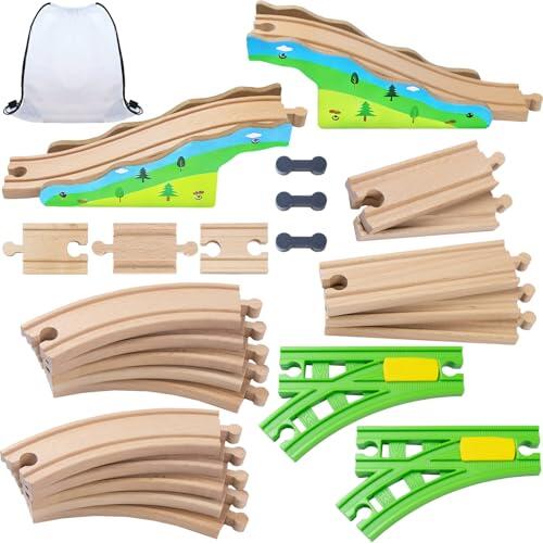 Expande el universo de los trenes de madera: análisis del set de Mirthben