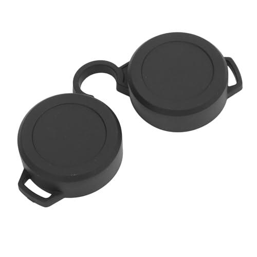 Cubierta de goma para prismáticos, resistente a la lluvia, a prueba de arañazos, protector de lente ocular flexible y fácil de usar, accesorio telescópico