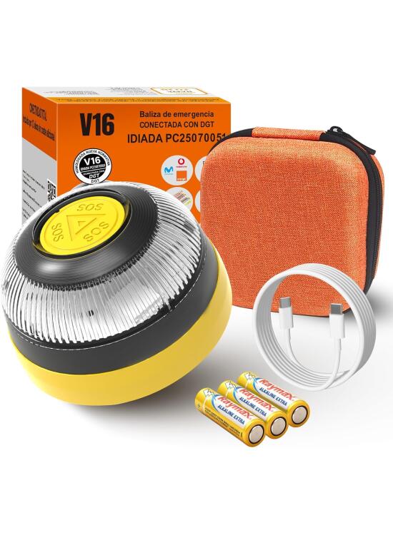 Seguridad Vial Avanzada: Análisis de la Baliza V16