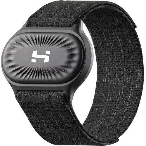 HandPlus - Monitor de frecuencia cardíaca, rastreador óptico de fitness de grado de entrenamiento cómodo, HR óptico avanzado con precisión de zona, almacenamiento sin conexión de 72 horas, Bluetooth y