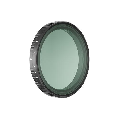 Freewell Filtro variable ND 1-5 paradas (ND2-ND32) para DJI Osmo Action 6 - Daylight Cinematic Essential