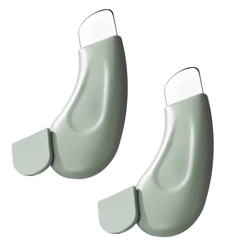 MNYXIS 2 PCS Herramientas Para Eliminar Puntos Negros, Removedor De Puntos Negros De Silicona Para La Nariz, Espátula Para Limpieza Profunda De La Piel, para puntos negros en la cara y la nariz