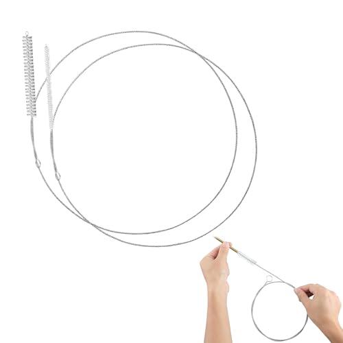 Cepillo de limpieza flexible de 100 cm, cepillo largo para zonas estrechas