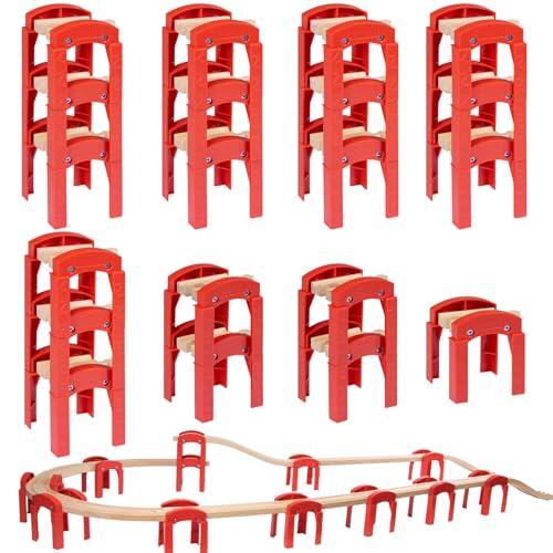 Expande las Vías de tu Tren de Madera: Análisis del Set de 20 Accesorios Mirthben